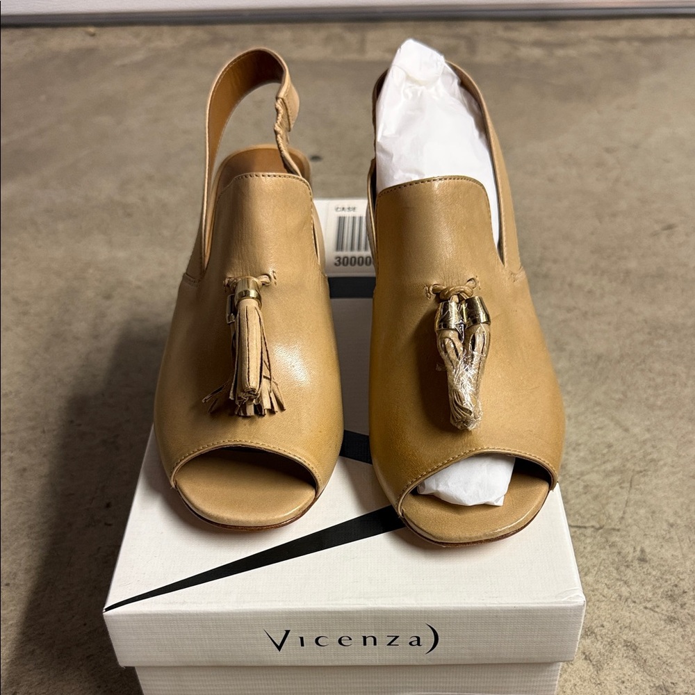 Anthropologie - Vicenza - Tan Leather Women's Shoes